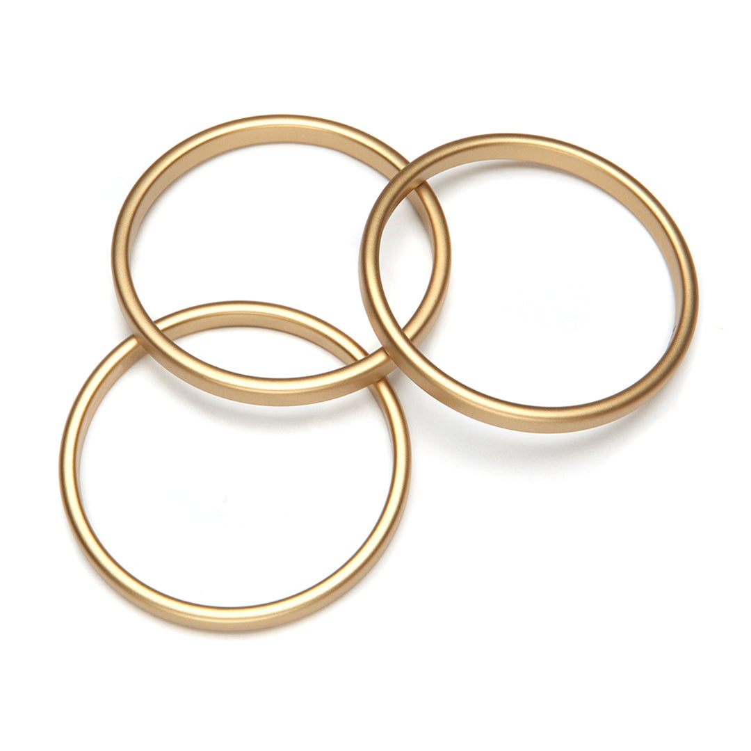 Twiggy Barile Bangle Set of 3 Gold – PONO by Joan Goodman