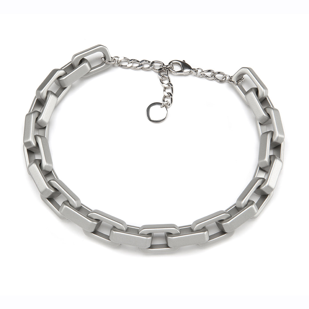 Grazia Barile Necklace Silver – PONO by Joan Goodman