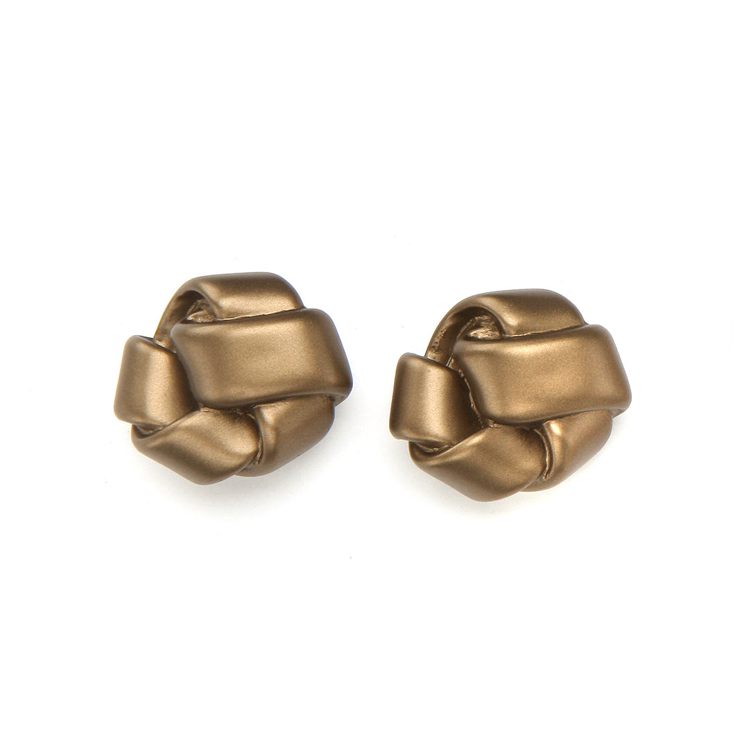 Kari Barile Clip Earring Brass