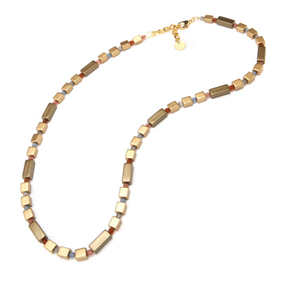Alessia Necklace Dirty Gold