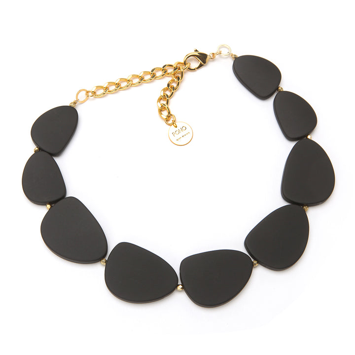 Gemma Barile Necklace Matte Black