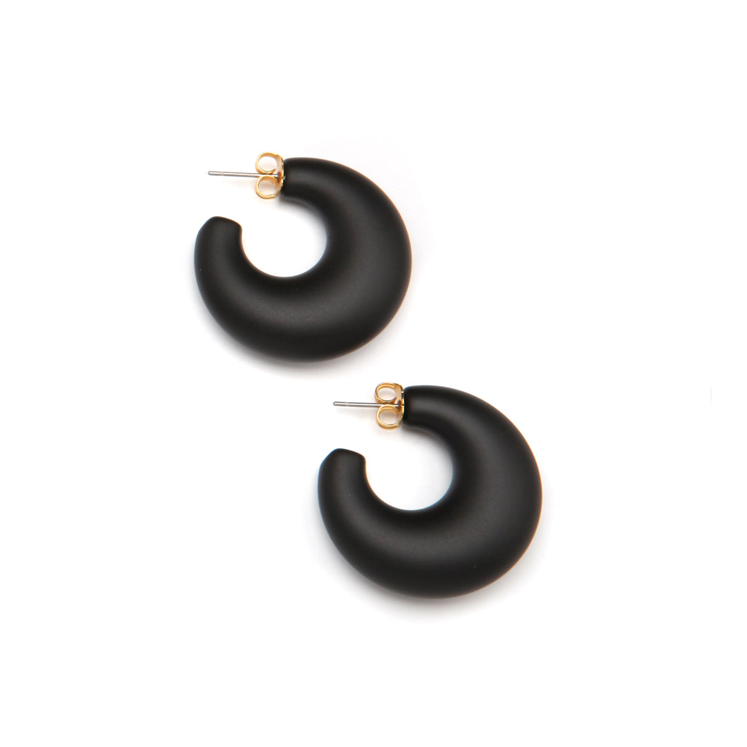 Ivy Barile Earring Matte Black