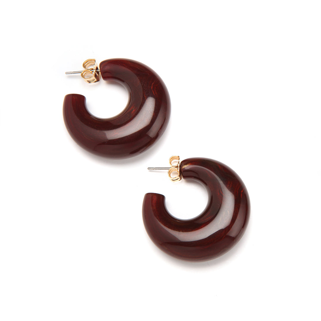 Ivy Earring Ruby