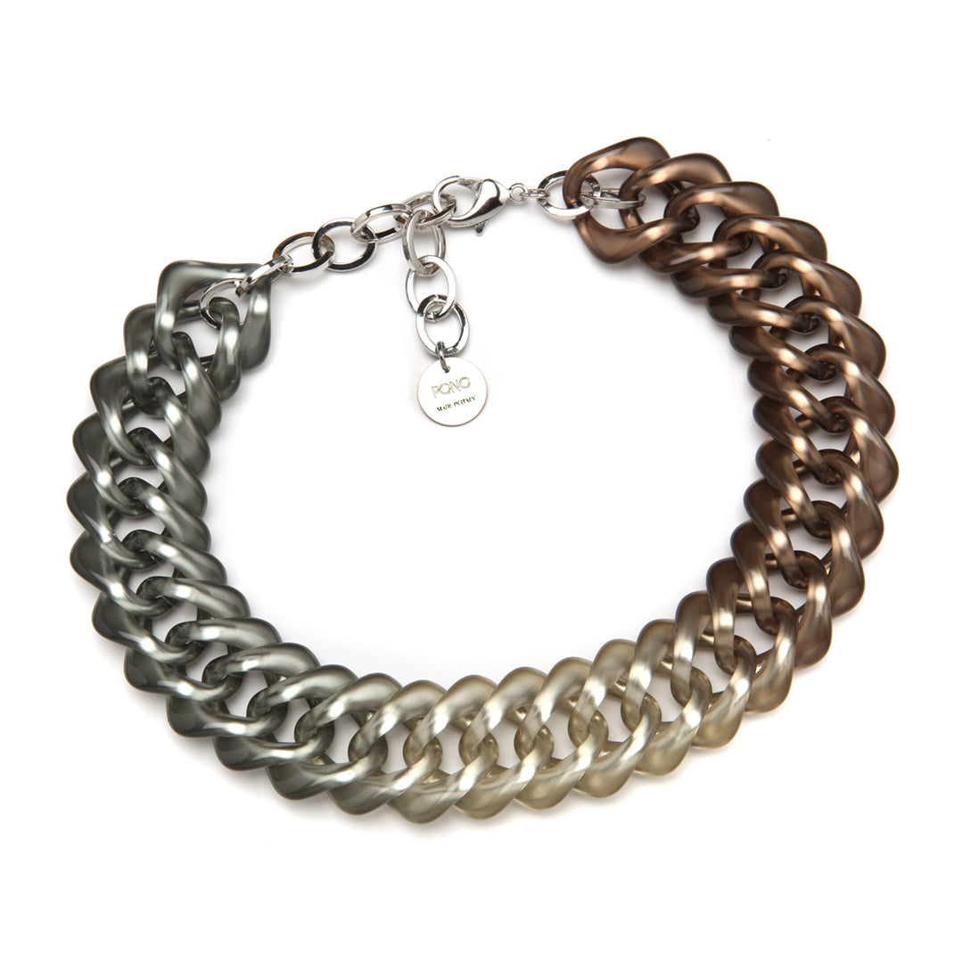 Evelyn Necklace Parchment