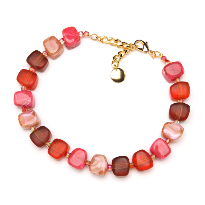 Lucia Necklace Sunset