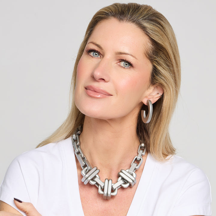 Stevie Necklace Silver