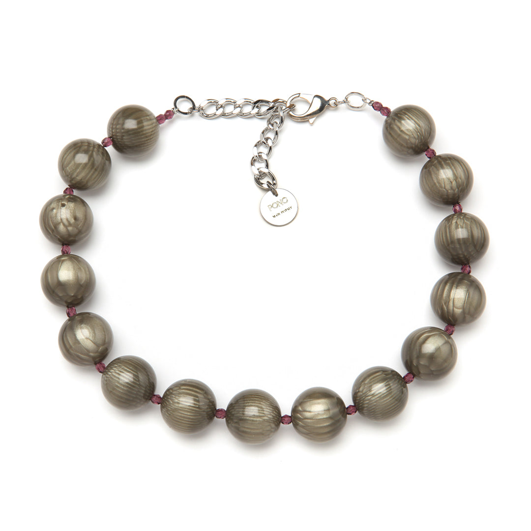 Sophia Necklace Antique Moss