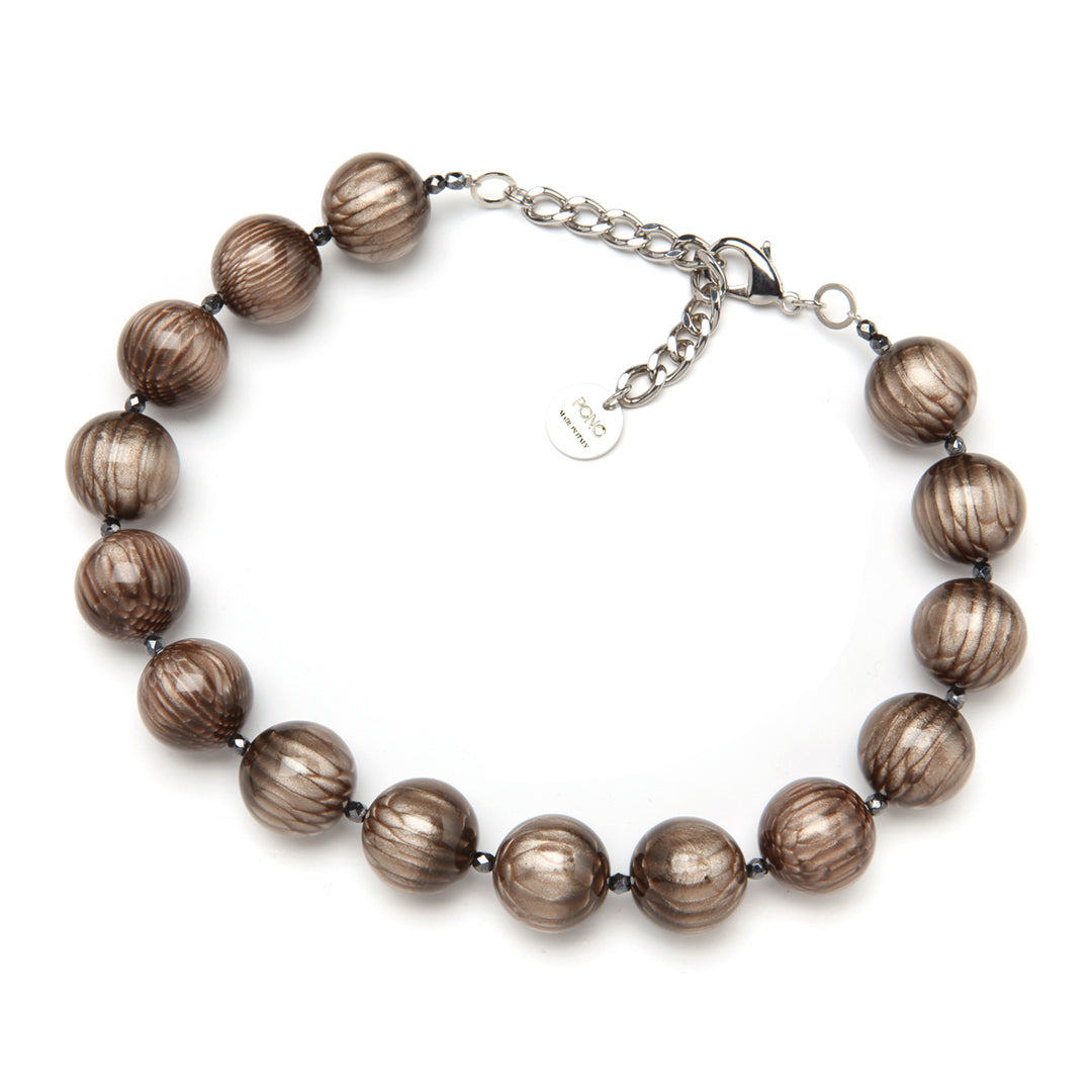Sophia Necklace Bronze Mist
