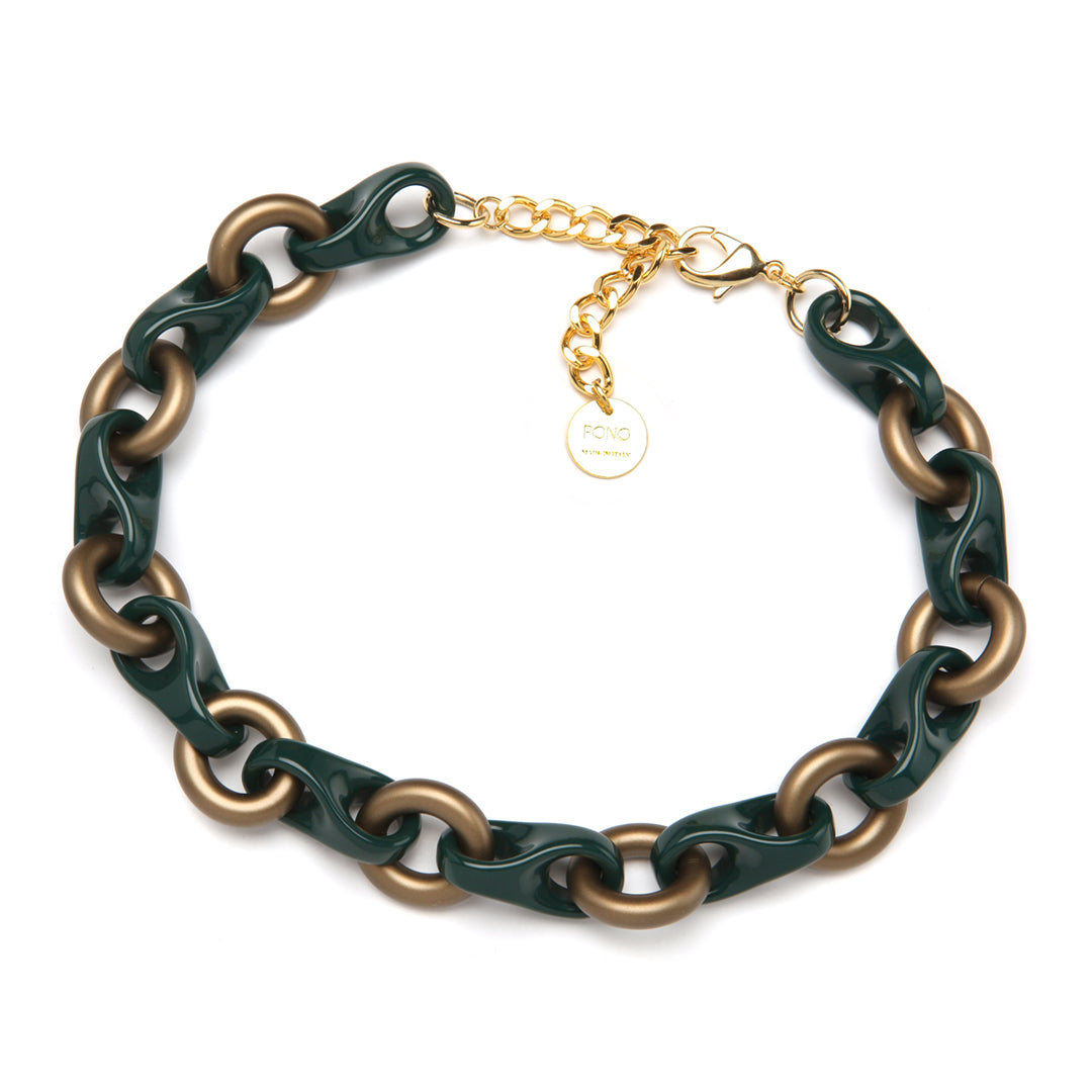 Cleo Necklace Forest