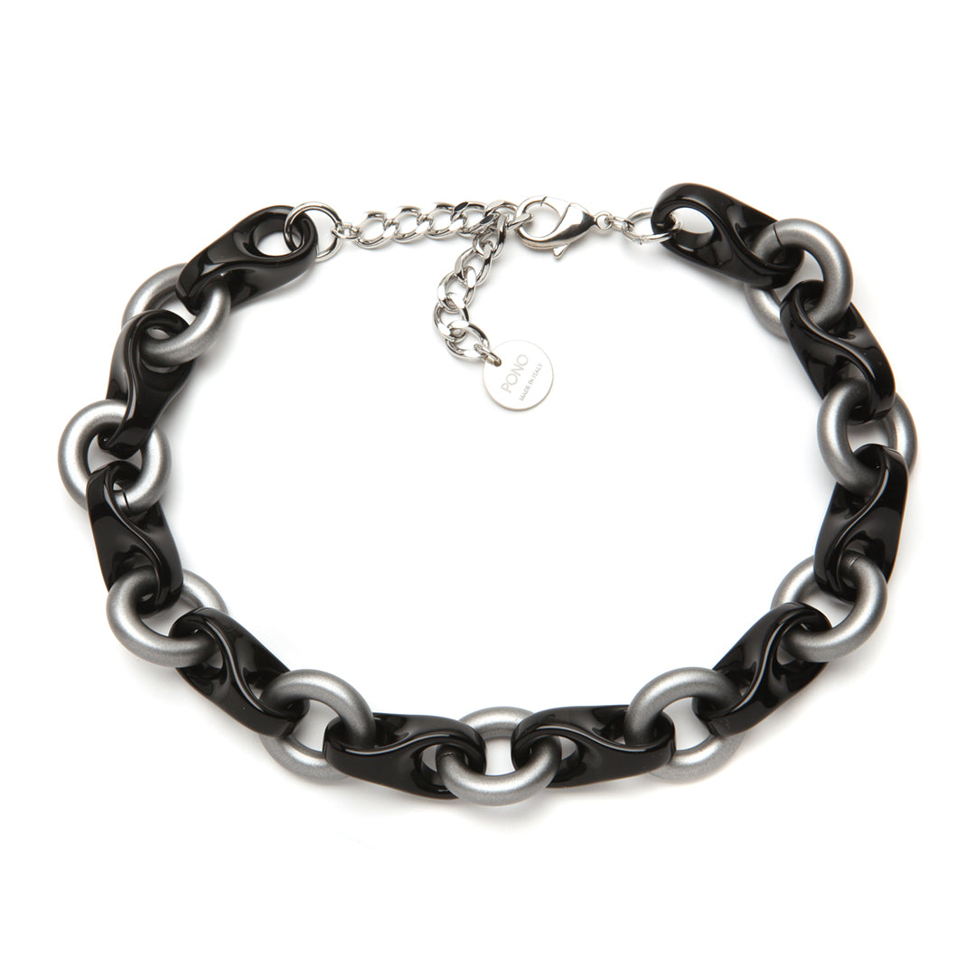Cleo Necklace Jet