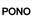logo of PONO By Joan Goodman | The Official Website®
- PONO by Joan Goodman