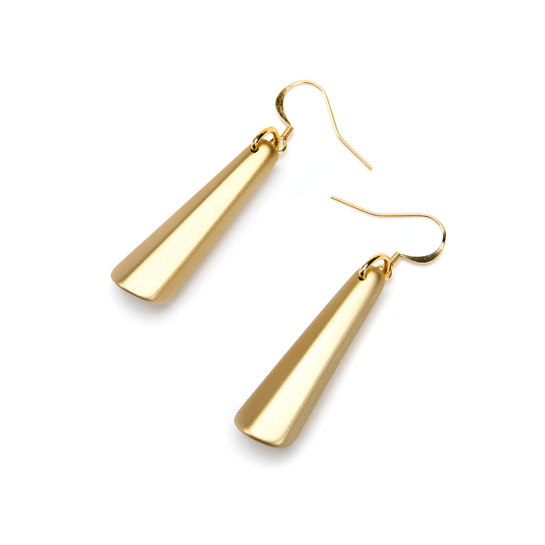 Barile Drop Earring - Small Gold