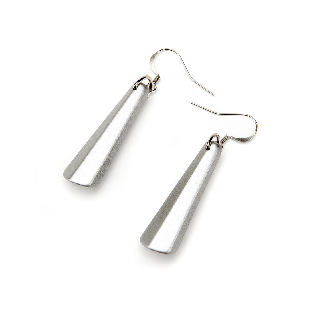 Barile Drop Earring - Small Silver