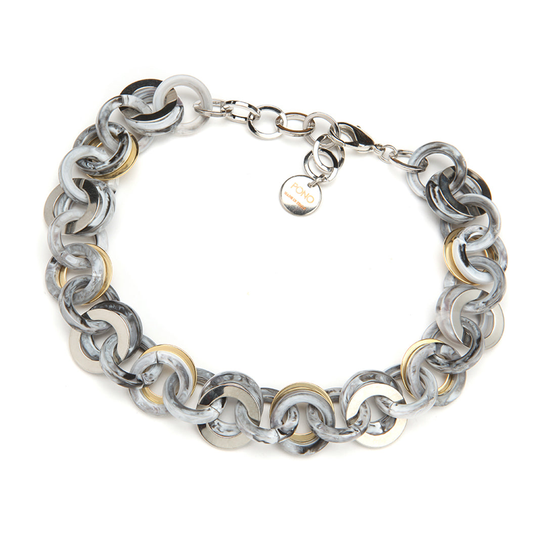 Mini Sea Chain Necklace Carrara