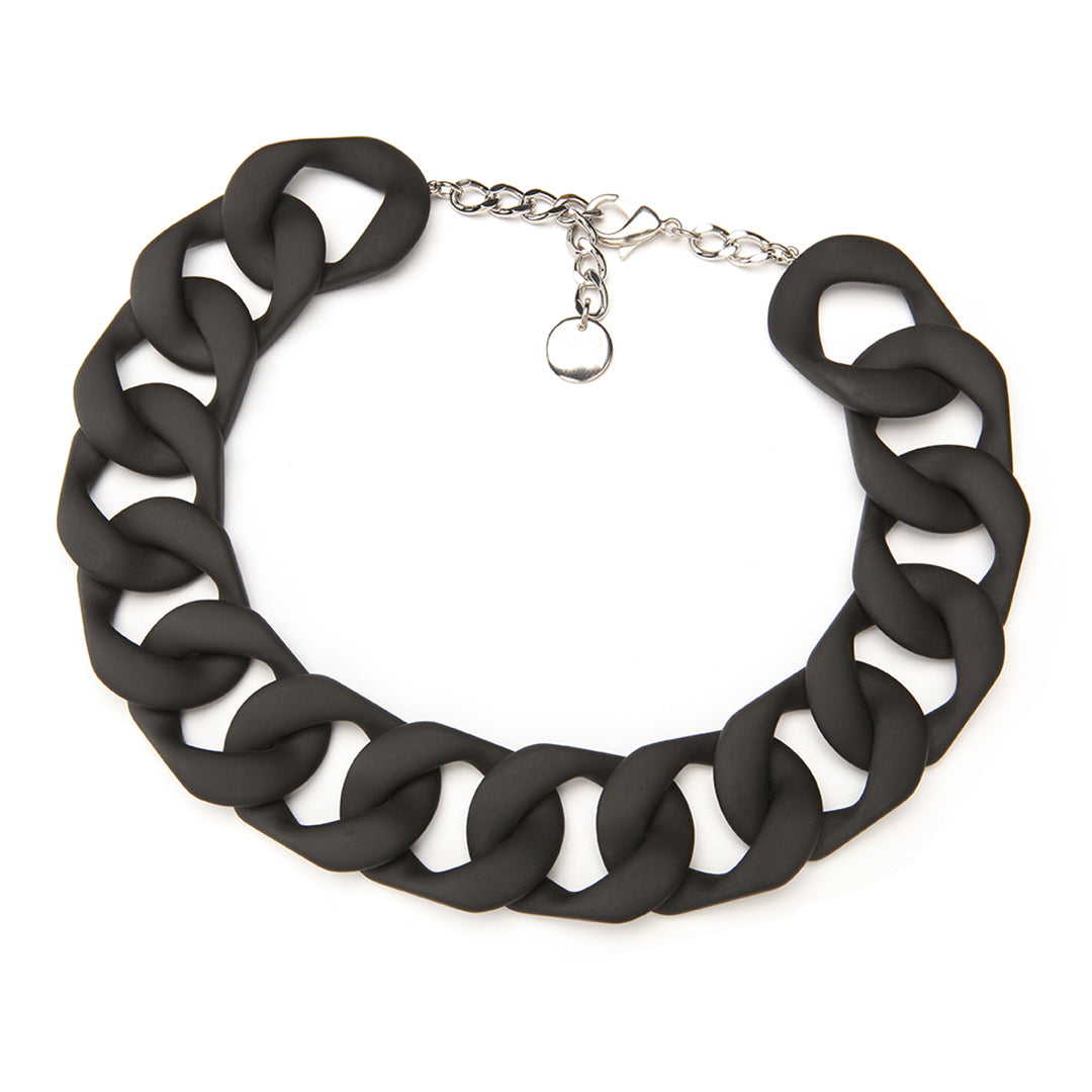 Maria Barile Necklace Matte Black