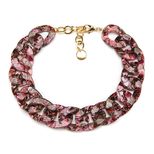 Rochelle Necklace Rosewood