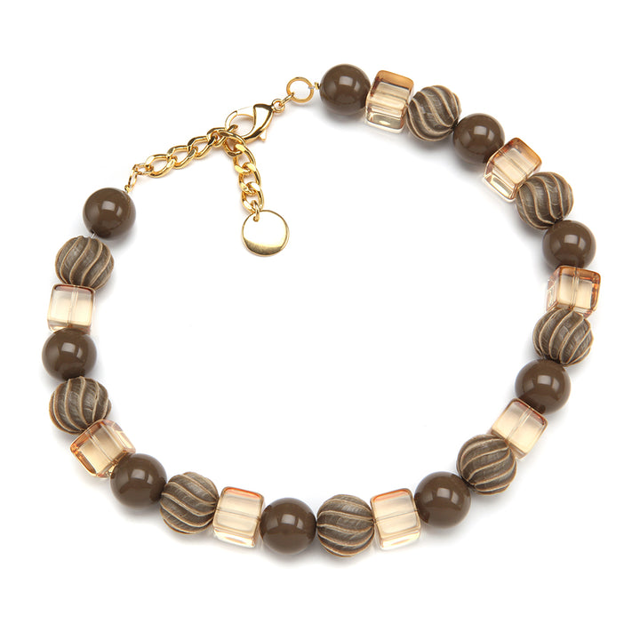 Greta Necklace Sand